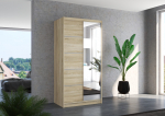 Liugustega riidekapp ORLANDO 100 100x200x58 cm Sonoma