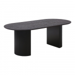 Boavista ovaalne s&ouml;&ouml;gilaud 100x210x75 cm tumepruun