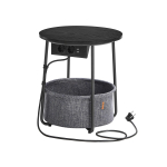 Must &ouml;&ouml;kapp USB laadijaga 45 x 50 cm hoiukorviga
