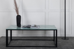 Madal kohvilaud Soffbord 120x60 cm valge elutuppa