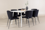 Silar Modesto s&ouml;&ouml;gilaua komplekt 180x90 cm valge-must