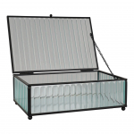 Klaaskarp Santorini l&auml;bipaistev