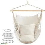Ripptool r&otilde;dule 148 x 125 cm beež 2 patja 150 kg