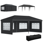 Paviljon 295 x 585 cm must veekindel pol&uuml;ester