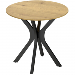 S&ouml;&ouml;gilaud l&auml;bim&otilde;&otilde;t 78 x 75 cm naturaalse puidu toonis