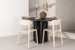 Olivia s&ouml;&ouml;gilaua komplekt l&auml;bim&otilde;&otilde;t 110 cm MDF ja &Aring;stol toolid