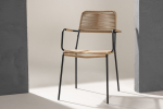 Metallist aiatoolid Lindos 66x55x85 cm Pruun