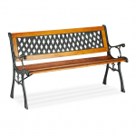 Aiapink 73 x 125 x 52 cm pruun puit ja malm