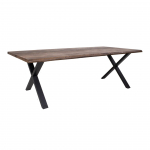 Tammepuidust s&ouml;&ouml;gilaud Toulon 95x240x75 cm &otilde;litatud tamm