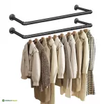 Must nagi 92 cm 2 tk terasest riidestange 50 kg