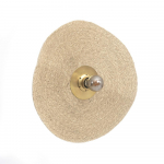 Seinalamp Lets Groove 46 cm messing E27 punutud rohi