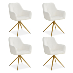 S&ouml;&ouml;gitoolide komplekt 56 &times; 86 &times; 60 cm beež 4 tk