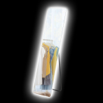 Valgustusega peegel 150 x 40 cm l&auml;bipaistev LED