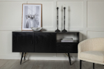 TV alus must kuldne 160 &times; 80 cm MDF teras ja spoon