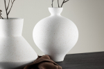 Rellis vaas valge 6 x 24 x 20 cm t&auml;piline keraamika