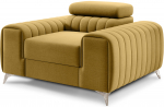 Tugitool Laurence 125x105x97 cm Kollane