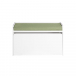 M&auml;nguasjade kast roheline-valge MDF 60&times;34&times;35 cm