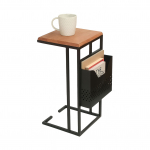 Abilaud 63 &times; 30 &times; 37 cm pruun-must mangopuit