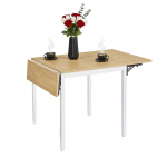 Kokkupandav s&ouml;&ouml;gilaud 76 x 120 x 78 cm MDF ja metall