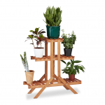 Taimede alus 82,5 x 83 x 28,5 cm pruun 3 astet