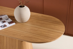 Ovaalne s&ouml;&ouml;gilaud Stj&auml;rn&ouml; 200 x 90 cm MDF spoonkate