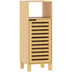 Vannitoakapp 30 x 30 x 80 cm pruun bambus kitsas