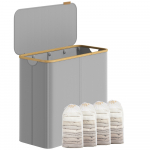 Pesukorv 78 x 38,5 x 70,5 cm hall Oxfordi kangas