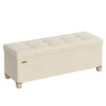 Kokkupandav hoiupink 110 cm helebeež 112 l panipaik