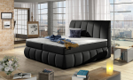 Voodi Vincenzo 140X200 160x126 cm Must