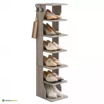 Kitsas jalatsiriiul 30 x 26.4 x 110.4 cm hall 6 taset