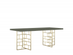 S&ouml;&ouml;gilaud Rose Hill 200 cm roheline MDF kuldjalad