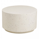 Diivanilaud Bonn 70x70x40 cm murdvalge terrazzo
