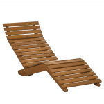 Lamamistool terrassile 66x170x77 Tiikpuu