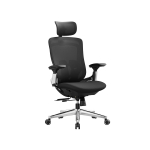 Stiilne kontoritool 70 x 70 x 125 cm must