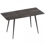 S&ouml;&ouml;gilaud pikendatav 120 cm tumehall