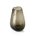 Vaas 16.5x16.5x26 cm Pruun Taaskasutatud Klaas