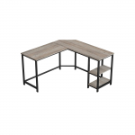 Nurgaga kirjutuslaud 138 x 138 x 75 cm hall must