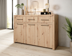 Kummut JANEZ 150x102x47 cm Must