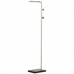 Riidenagi jalaga 35x25x170 kuldne must