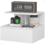 Seinale kinnitatav &ouml;&ouml;kapp valge