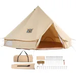 Bell telk 7x350 cm beež kanvaasist matkatelk