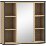 Vannitoapeeglikapp 60x16x58.5 cm pruun
