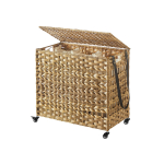 Punutud pesukorv pruun