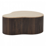 Kohvilaud Cadiz 75x84x34 cm tumepruun
