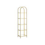 Raamaturiiul 30 x 40 x 184 cm kuldne