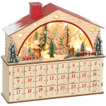 Advendikalender 24 sahtliga Led puidust
