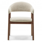 Polsterdatud tool LARIS 81x57x54 cm beež