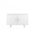 Kummut Zoe 140x90x40 cm valge MDF ja Push to Open