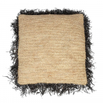 Padjap&uuml;&uuml;r The Raffia 60x60 cm must k&auml;sitsi kootud