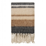 Pleed Carmel 130x170 cm Must villasegu ja ruuduline